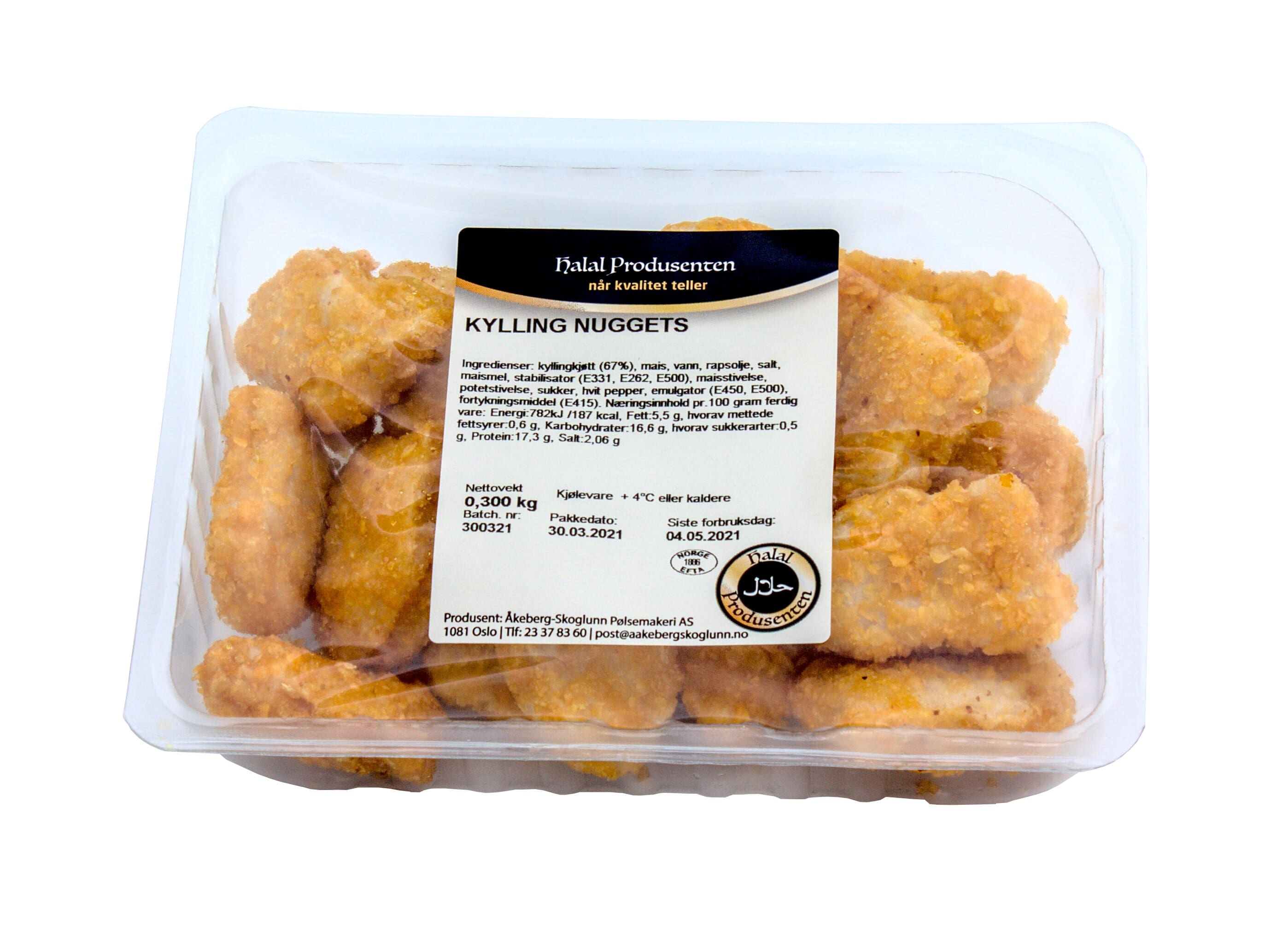 Kylling nuggets chrispy